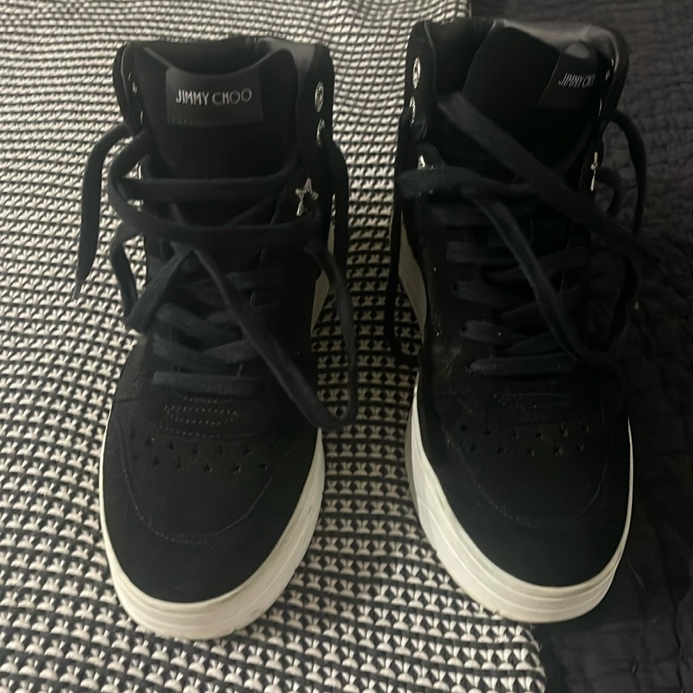 Jimmy Choo tennis shoes, great condition. Size 39